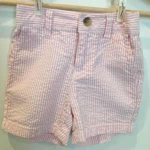NWOT Janie and Jack baby girl cotton shorts.